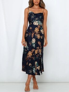 Hello Molly Atlas Maxi Dress Navy